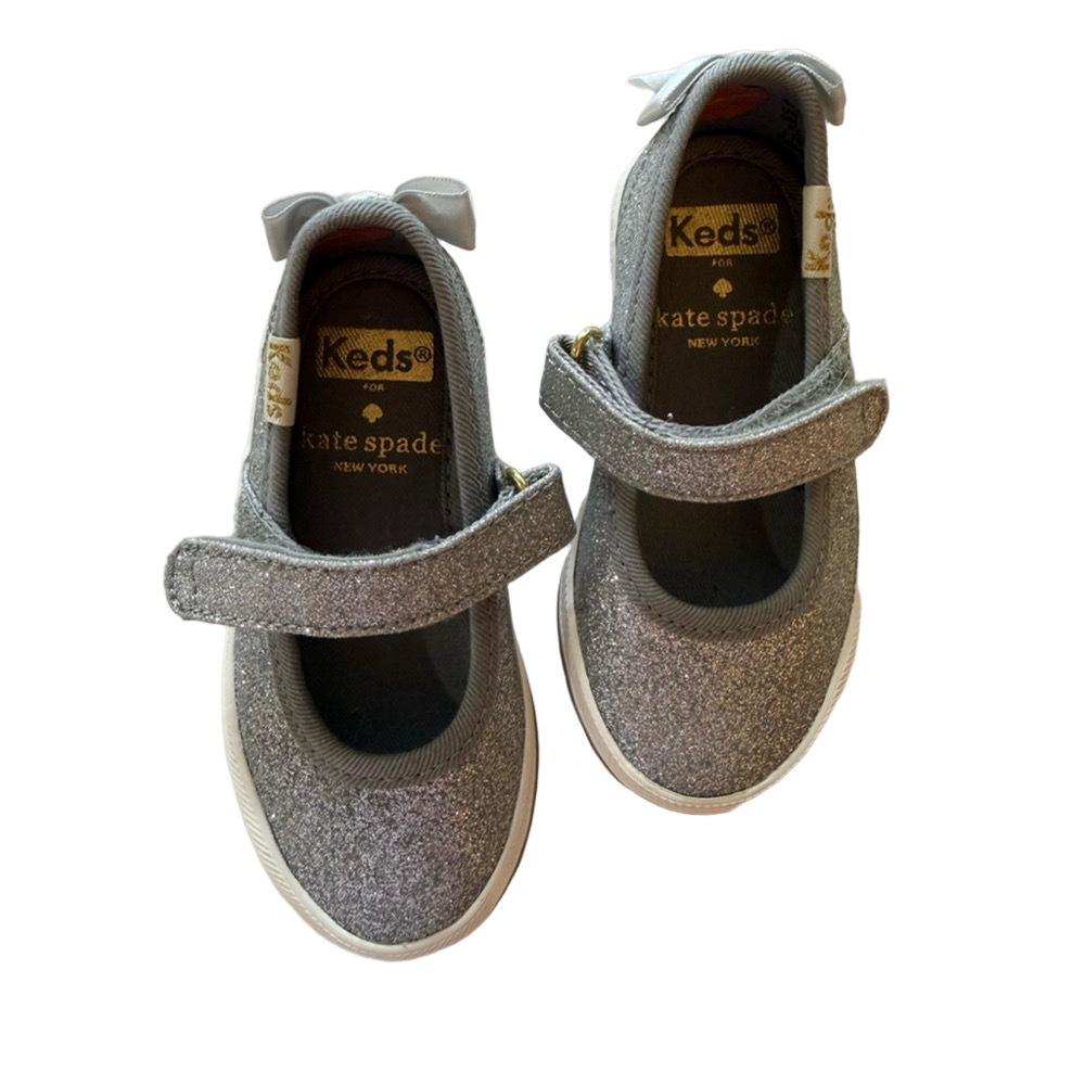Keds x Kate Spade Toddler Glitter Mary Jane Shoes – Size 5